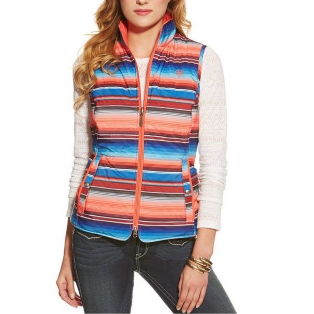 Ariat Serape Print Reversible Vest